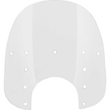 MEMPHIS SHADES MEP3620 Memphis Shades Fats Windshield - 17" - 9" Headlight Cutout - Clear Mep3620