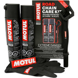 MOTUL 109767 Motul Chain Care Kit - Road - Aerosol 109767