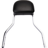 Cobra Backrest Kit - 14" - Chrome - Flsb 602-2051