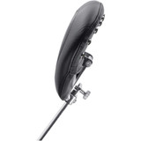 MUSTANG 79590 Mustang Removable Driver Backrest - Black - Studded 79590