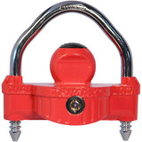 TRIMAX UMAX25D Trimax Coupler Lock - Red - 2 Key Umax25D