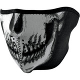 Zan Headgear Half Mask - Skull Face Glow In The Dark Wnfm002Hg