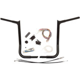 FAT BAGGERS INC. 909116B Fat Baggers Inc. Handlebar Kit - Pointed Top - 16" - Black 909116-B