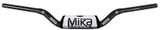 Mika Metals MK-RA-MW-WHITE Mika Metals Handlebar Raw Series 1-1/8" Mini Wide Bend Wht Mk-Ra-Mw-White