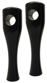 ACCUTRONIX HRH1356-B Accutronix 6" Hourglass Riser 1"Bars Fx & Xl Black Hrh1356-B