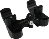 Helibars HR10163-RB Helibars Offset Riser Black W/ Ram Mnt `20-Up Pan America Hr10163-Rb