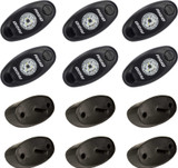 Rigid 400293 Rigid Rock Light Kit Amber /6 400293