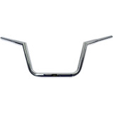 La Choppers Handlebar - Hefty Twin Peaks - 8" - Chrome La-7312-60