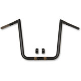 La Choppers Handlebar - Hefty Twin Peaks - 19" - Black La-7312-69B