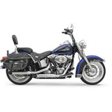 Bassani Xhaust 3" Mufflers - Chrome - Bologna - Softail '07-'17 12117F Bassani Xhaust 3" Mufflers - Chrome - Bologna - Softail '07-'17 12117F