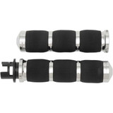 AVON GRIPS MTINAIR90CH Avon Grips 3-Ring Air Cushioned Grips - Indian - Chrome Mt-In-Air-90-Ch