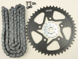 VORTEX CK6262 Vortex Sprocket/Chain Kit Stl/Stl 14/46T Sil Sx3 520-110L Blk Ck6262