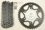 VORTEX CK6316 Vortex Sprocket/Chain Kit Stl/Stl 15/47T Sil Sx3 520-114L Blk Ck6316