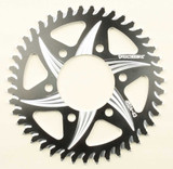 VORTEX 452AZK-43 Vortex Rear Cat5 Sprocket Aluminum 43T-520 Blk Kaw 452Azk-43