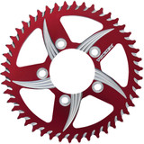 VORTEX 435CZR-45 Vortex Rear Cat5 Sprocket Aluminum 45T-525 Red Kaw/Suz/Yam 435Czr-45