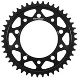 Supersprox RFA-1304-43-BLK Supersprox Rear Edge Sprocket Steel 43T-525 Blk Hon/Yam Rfa-1304-43-Blk