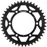 Supersprox RFA-486-42-BLK Supersprox Rear Edge Sprocket Steel 42T-520 Blk Hon/Kaw/Suz/Yam Rfa-486-42-Blk