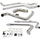 Cobra True Dual Headpipes - Chrome - Dresser 6257 Cobra True Dual Headpipes - Chrome - Dresser 6257
