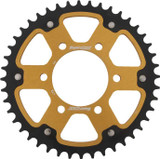 Supersprox RST-478-44-GLD Supersprox Rear Stealth Sprocket Alu/Stl 44T-520 Gld Kaw/Pol Rst-478-44-Gld