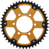 Supersprox Rear Stealth Sprocket Alu/Stl 46T-520 Gld Kaw Rst-478-46-Gld