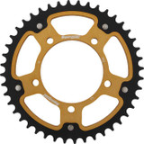 Supersprox RST-702-44-GLD Supersprox Rear Stealth Sprocket Alu/Stl 44T-525 Gld Apr Rst-702-44-Gld