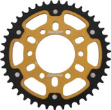 Supersprox RST-488-43-GLD Supersprox Rear Stealth Sprocket Alu/Stl 43T-530 Gld Kaw Rst-488-43-Gld
