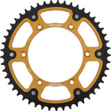 Supersprox RST-808-49-GLD Supersprox Rear Stealth Sprocket Alu/Stl 49T-520 Gld Suz Rst-808-49-Gld