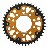 Supersprox RST-1332-42-GLD Supersprox Rear Stealth Sprocket Alu/Stl 42T-525 Gld Hon/Tri Rst-1332-42-Gld