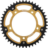 Supersprox RST-1792-45-GLD Supersprox Rear Stealth Sprocket Alu/Stl 45T-525 Gld Suz/Tri Rst-1792-45-Gld