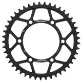 Supersprox RFE-480-45-BLK Supersprox Rear Sprocket Steel 45T-525 Blk Suz/Yam Rfe-480-45-Blk