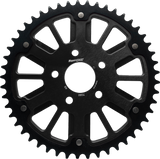 Supersprox RST-7080:53-BLK Supersprox Stealth 53T Rear Sprocket Blk Alum Car Blk Steel Teeth Rst-7080:53-Blk