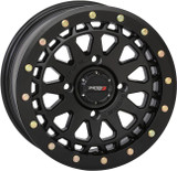 System 3 Sb6 Bl Wheel 15X7 4+3 (+10Mm) 4/156 Matte Black 15S3-6555