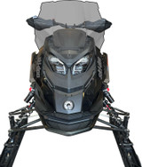 POWERMADD 13730 Powermadd Cobra W/S Mid Clear 19" W/ Blk Fade 13730