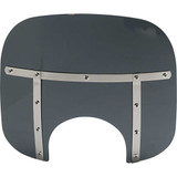 MEMPHIS SHADES MEM35110 Memphis Shades Fats Windshield - 13" - Headlight - Dark Black Smoke Mem35110