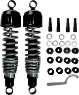 EMGO 17-05512 Emgo Classic Shocks W/Eyelet Mount Black/Chrome 335 Mm 17-05512