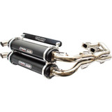 TRINITY RACING TR4119DBK Trinity Racing Stage 5 Dual Exhaust - Black Tr-4119D-Bk