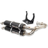 Trinity Racing Stage 5 Dual Exhaust - Black Tr-4161D-Bk Trinity Racing Stage 5 Dual Exhaust - Black Tr-4161D-Bk
