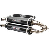 Trinity Racing Stage 5 Slip-On Dual Muffler - Black Tr-4152S-Bk Trinity Racing Stage 5 Slip-On Dual Muffler - Black Tr-4152S-Bk