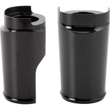 ARLEN NESS 20040 Arlen Ness Fat Tire Fork Boot Cover - Black Anodized - Smooth 20-040