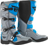 Fly Racing Fr5 Boots Grey/Blue Sz 08 364-71108