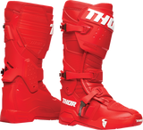 THOR 3410-2739 Thor Radial Boots - Red - Size 10