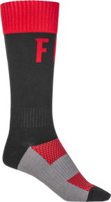 Fly Racing 350-0532L Fly Racing Mx Pro Socks Red/Black Lg/Xl 350-0532L