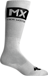 THOR 3431-0667 Thor Mx Cool Socks - Gray/Black - Size 6-9