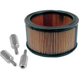 S&S Cycle High-Flow Air Filter & Adapter Kit - Super E/G Carburetor 17-0045