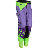 MOOSE RACING 29032506 Moose Racing Youth Agroid Mesh Pants - Purple/White - 24 2903-2506
