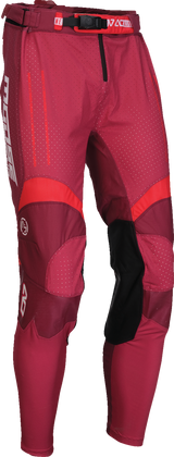 MOOSE OFFROAD 2901-12035 Moose Offroad Alpha One Pants - Burgundy/White - Us 42 2901-12035