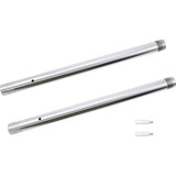 CUSTOM CYCLE ENGINEERING 710110 Custom Cycle Engineering Fork Tubes - 43 Mm - +2" Length - Ultra Chrome - Inverted 710110
