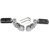 RIVCO PRODUCTS MV115 Rivco Products Highway Pegs With Mount - Chrome Mv115