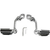 RIVCO PRODUCTS MV120 Rivco Products Highway Pegs With Mount - Chrome Mv120