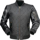 Z1R 2822-1503 Z1R Women'S Bomber Jacket - Black - 2W